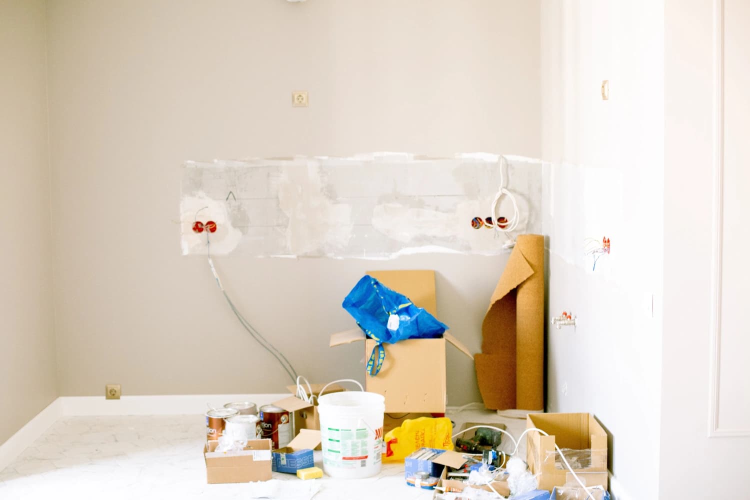 Remise en état après travaux