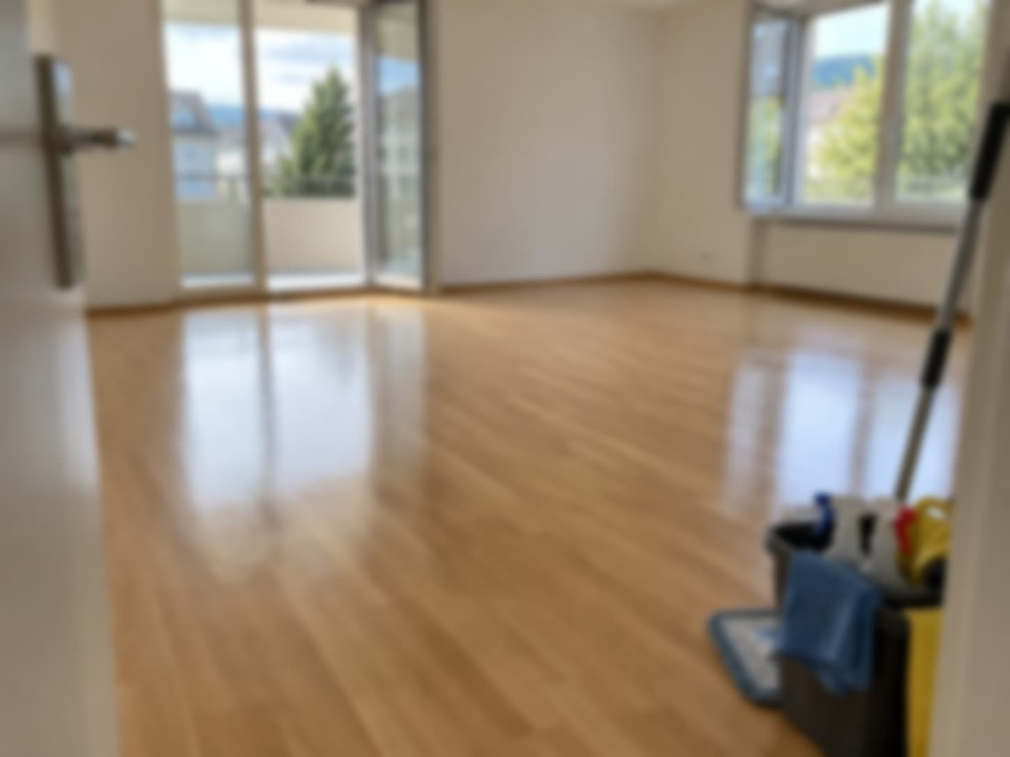 Appartement après nettoyage